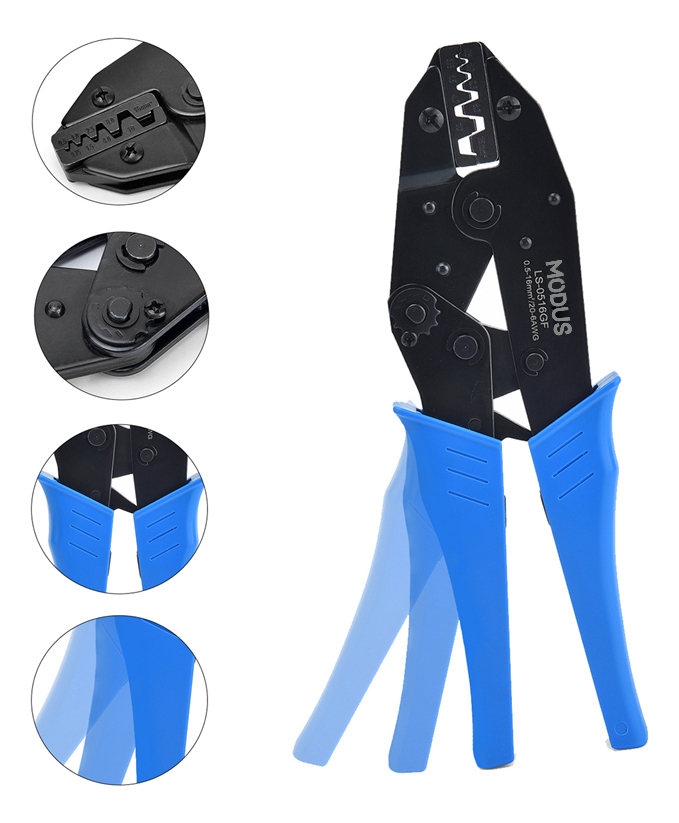 Kit Alicate Crimpador com Terminais Modus 3