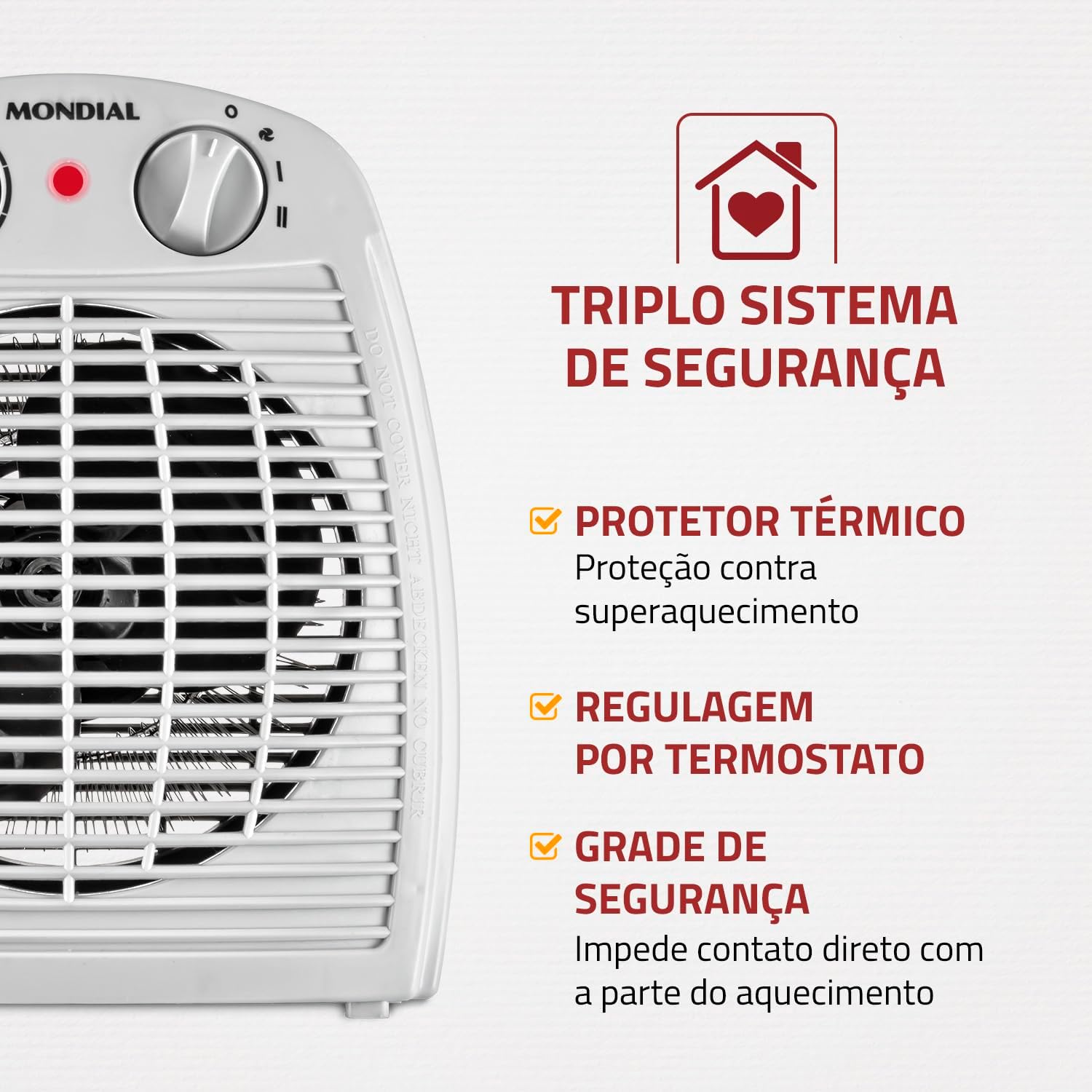 Aquecedor a Ar Mondial 4