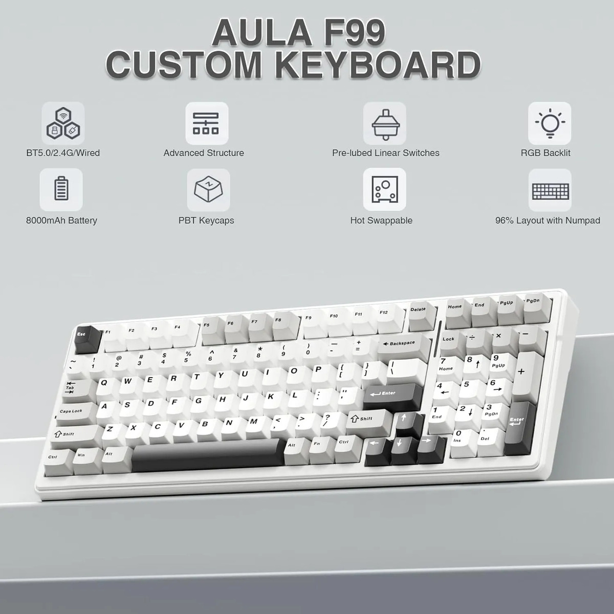 Teclado AULA F99 2