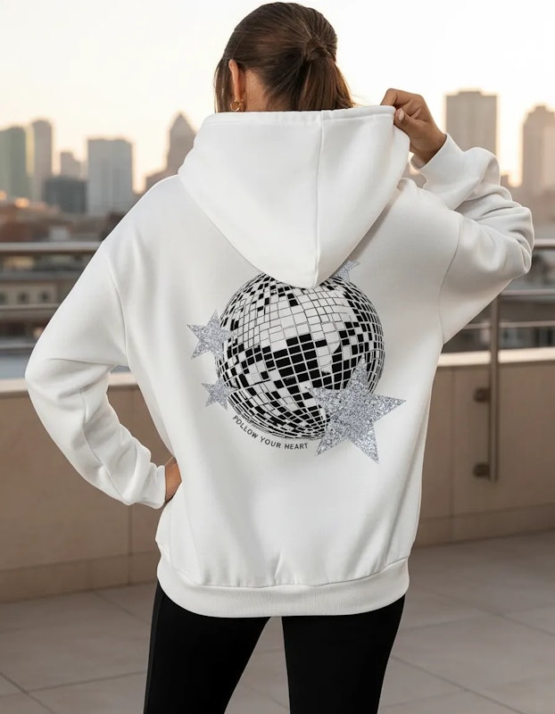 Moletom Feminino Estampado Globo Espelhado 1