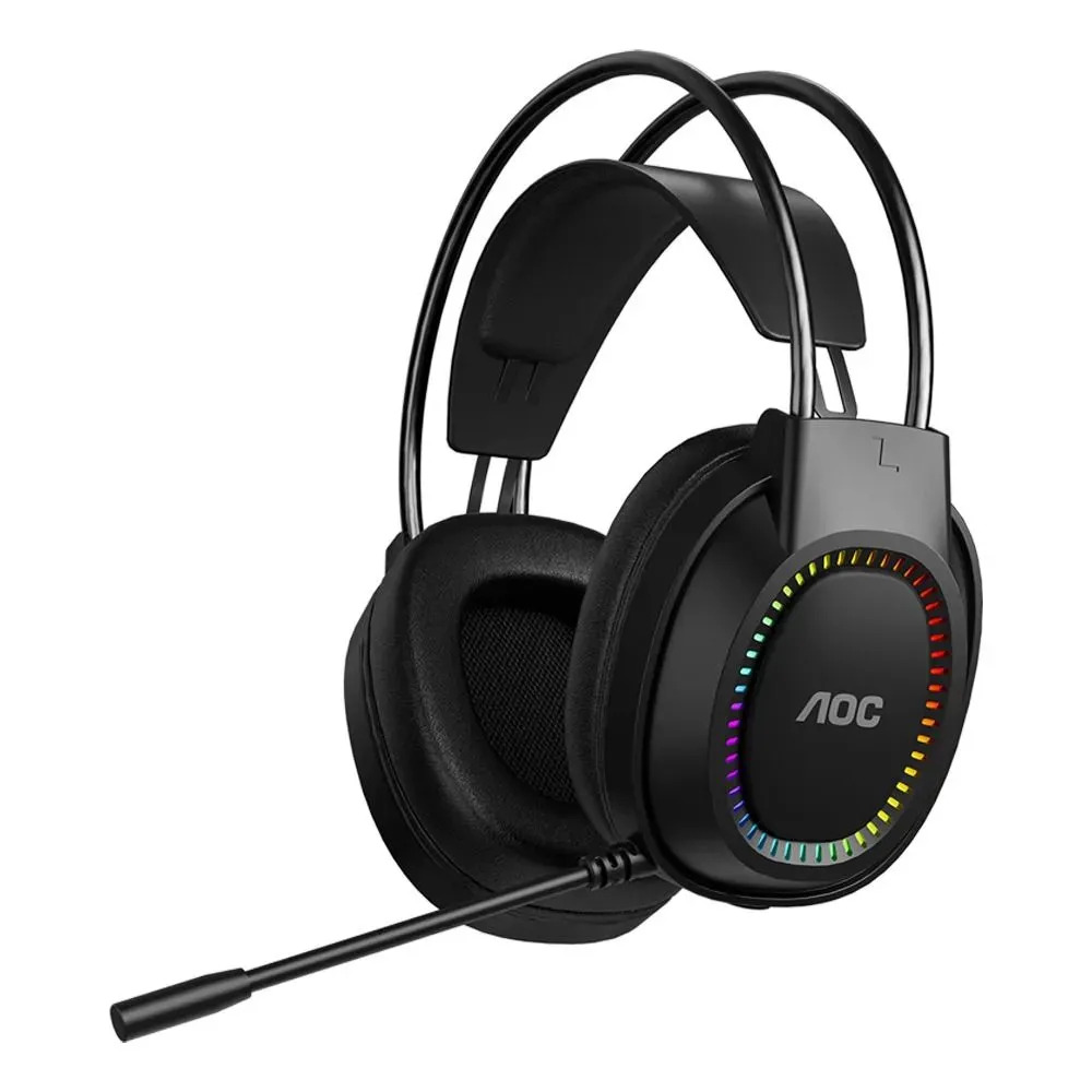 AOC Fone de Ouvido com Fio para Jogos 1