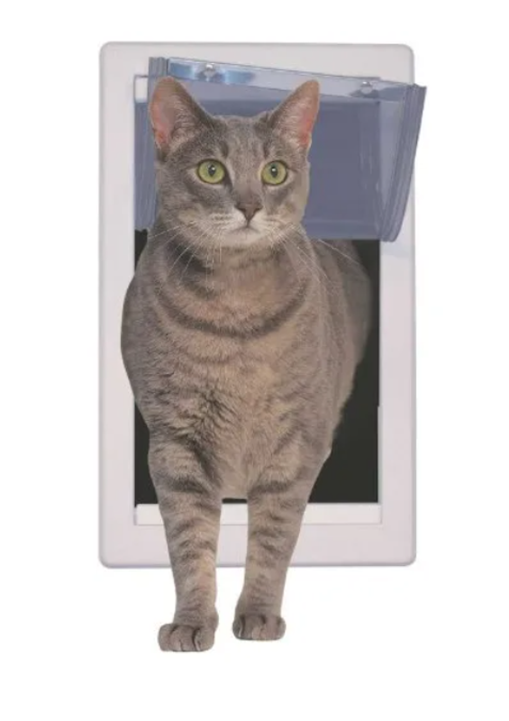 Porta de Gato com Aba Macia e Moldura Telescópica 3