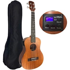 Ukulele Malibu Tenor Sapele Elétrico 26S