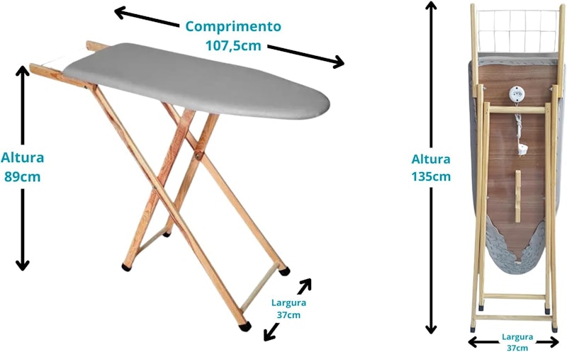 Tábua de Passar Roupa Someway 3