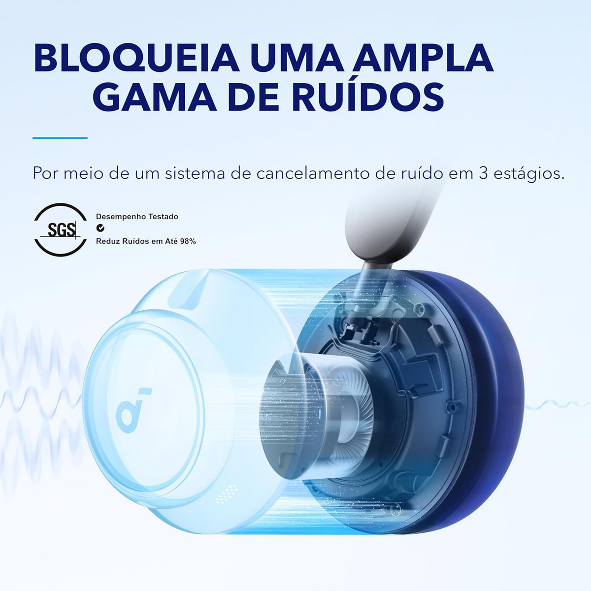 Fone de Ouvido Space Q45 3