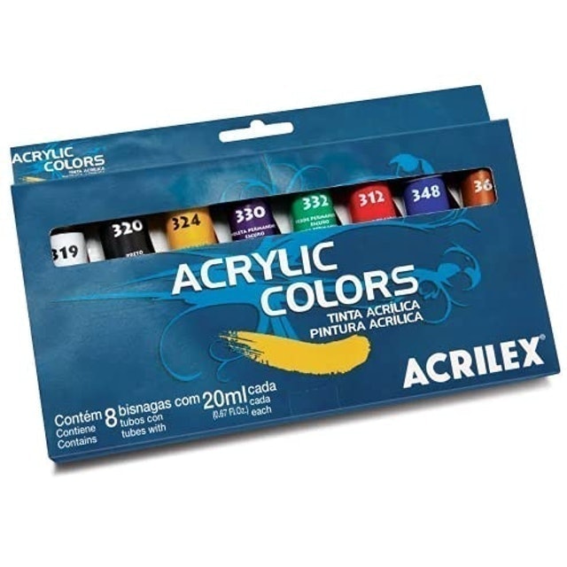 Tinta Acrílica Acrylic Colors 2
