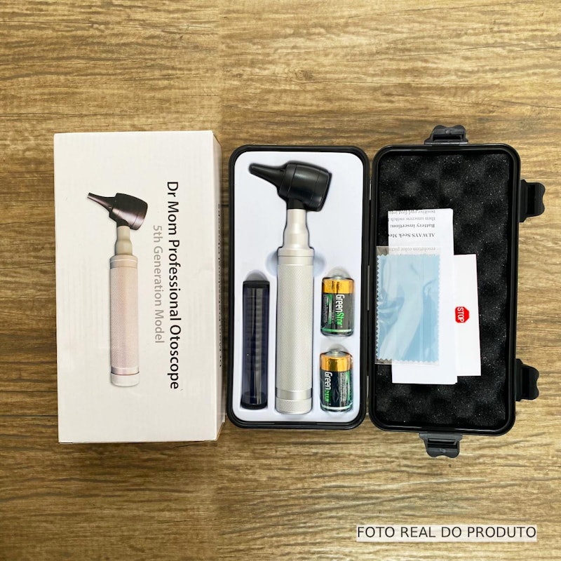 Kit Otoscópio Dr. Mom Led 5ª Geração 3