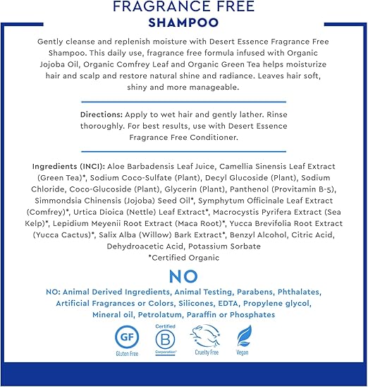 Shampoo Orgânico sem Fragrância 4