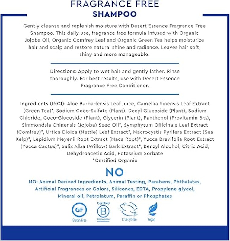 Shampoo Orgânico sem Fragrância 4