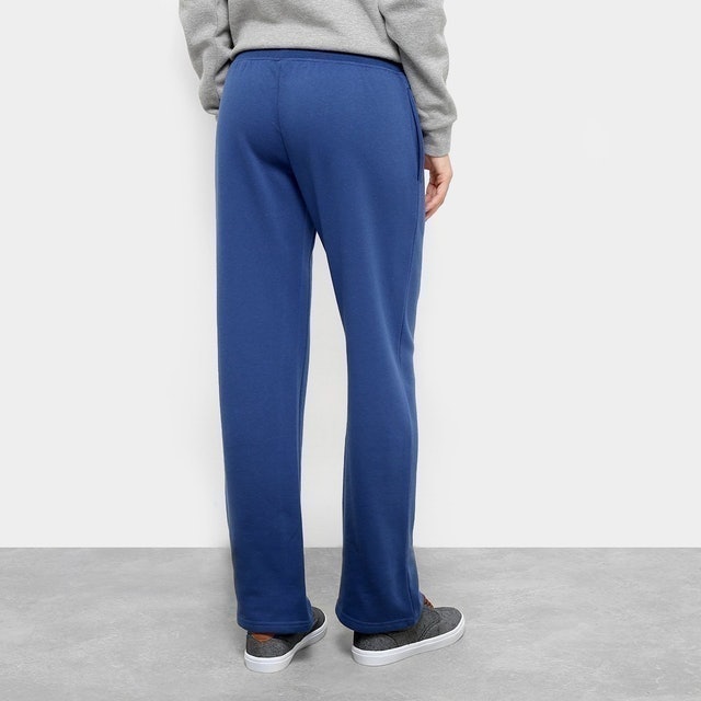 Calça Moletom Feminina Reta Burn Básica  2