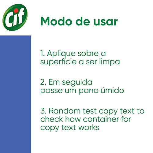 Cif Limpa Vidros 3
