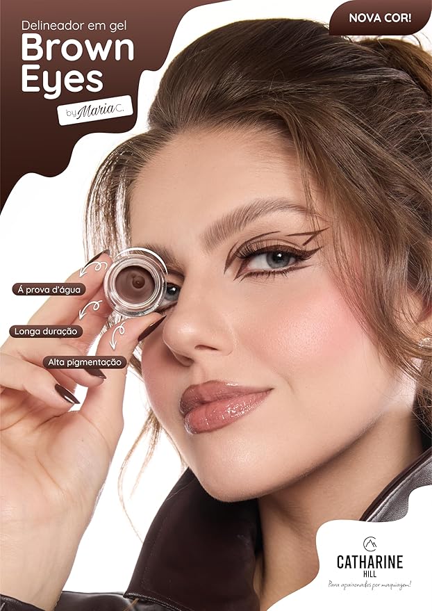 Delineador em Gel Browneyes by Maria Catarina 2