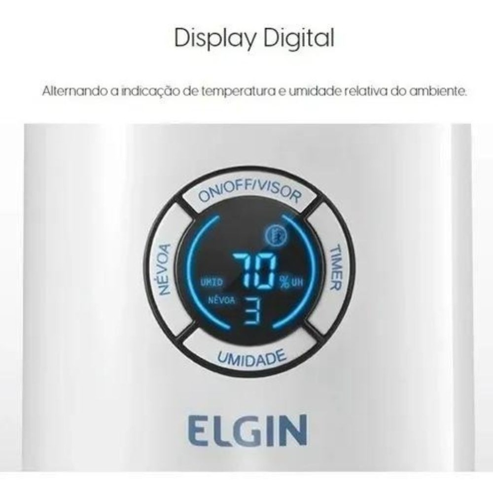 Umidificador de Ar Elgin Digital 2