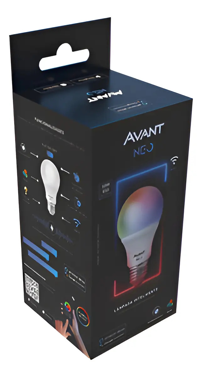 Lâmpada Led Pera Inteligente Wifi Bivolt Neo Avant 1