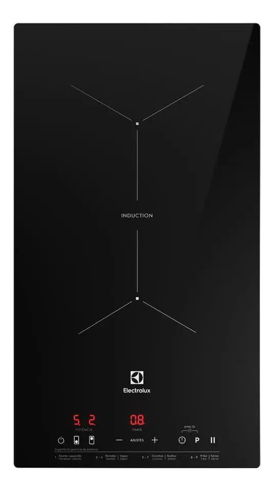 Cooktop 2 Bocas de Indução Efficient 1