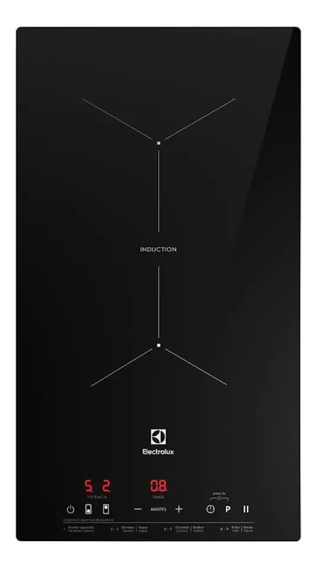 Cooktop 2 Bocas de Indução Efficient 1