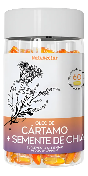 Óleo de Cártamo + Semente de Chia 1
