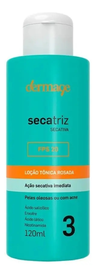 Secatriz Loção Tônica Rosada 1