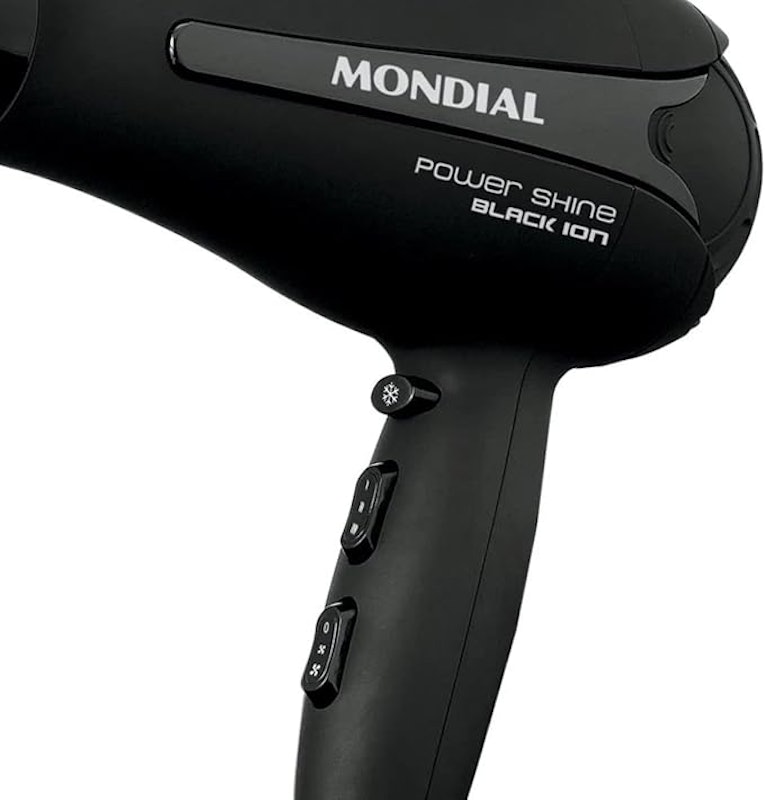Secador de Cabelos Mondial Power Shine Black Íon SC-13 3
