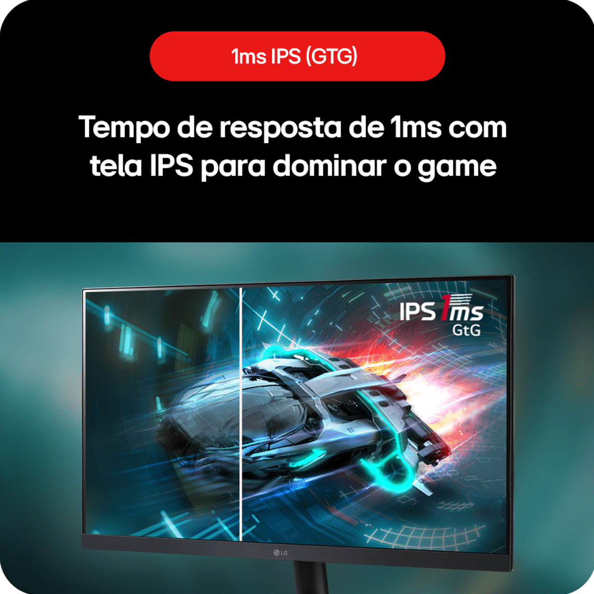 Monitor Gamer LG UltraGear 27” IPS 3