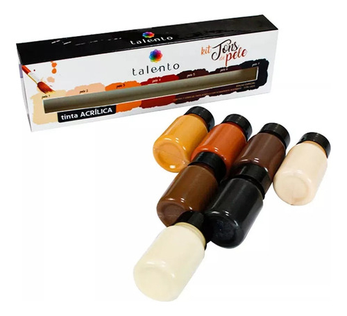 Kit Tela Tons de Pele 7 Cores 2