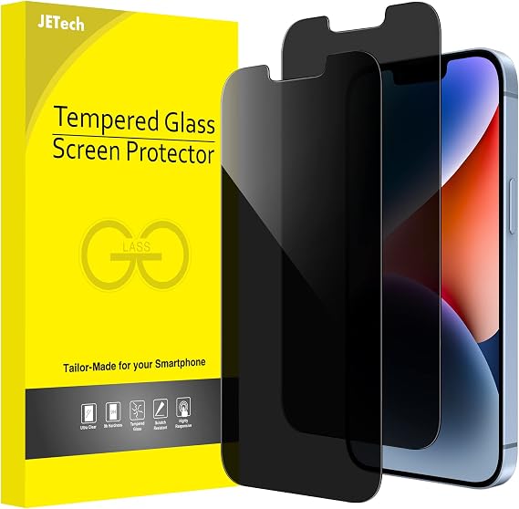 Protetor de Tela Anti-Espião para iPhone com 2 Unidades Jetech 1