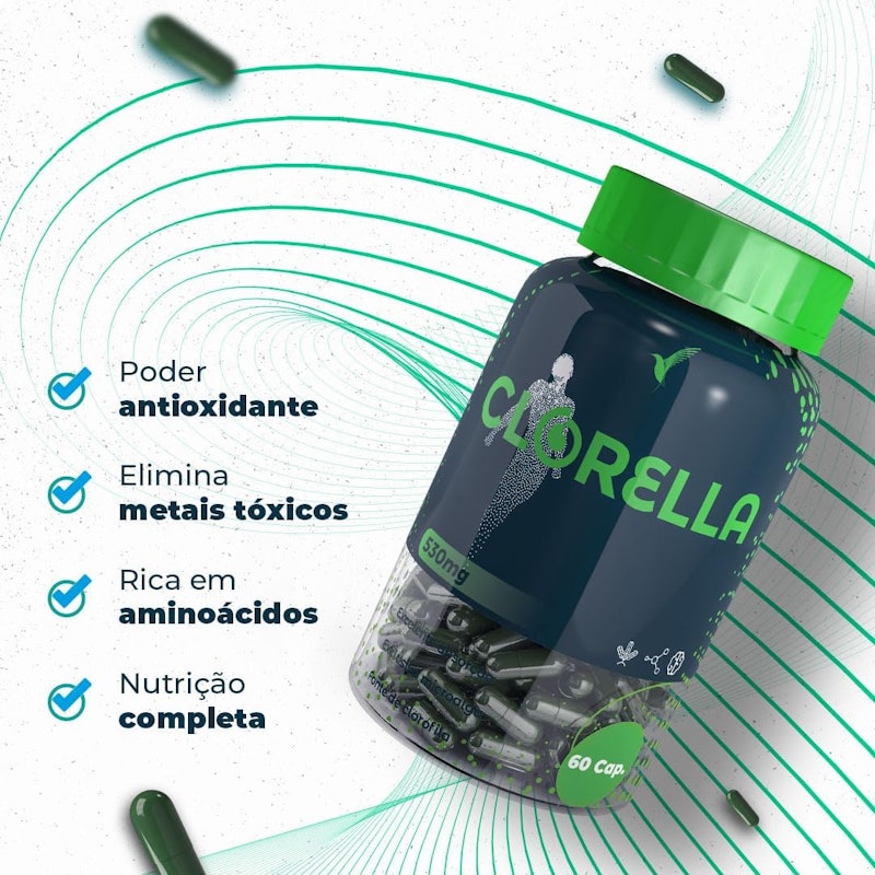 Clorella 530 mg 2