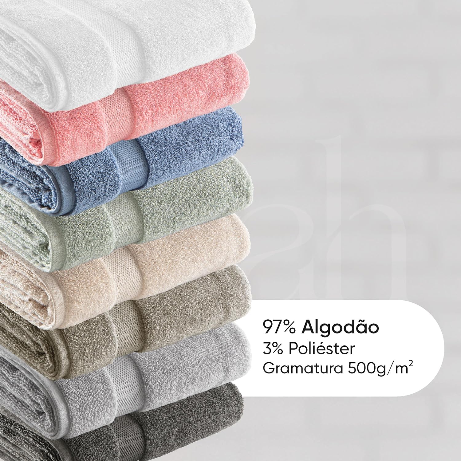 Kit Toalha Super Soft Zero Twist Banho 4 Peças 3