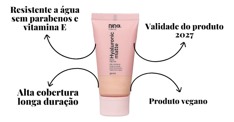 Base Líquida Hyaluronic Matte 3