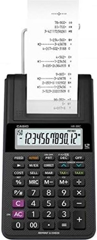 Calculadora com Bobina 12 Dígitos Casio 2