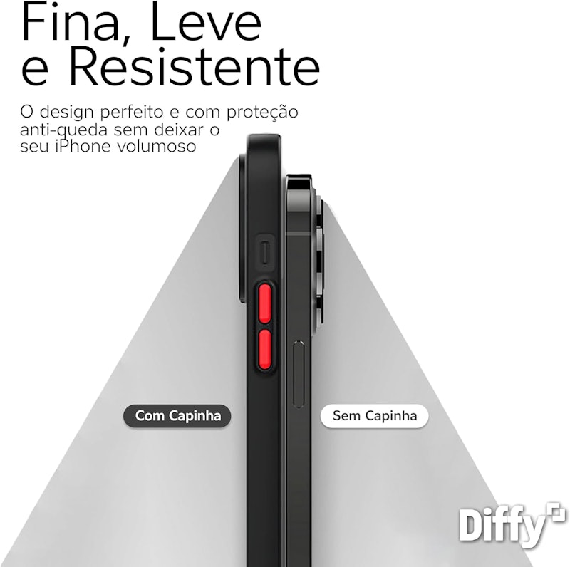 Capa para iPhone 12 Pro Max Diffy 3