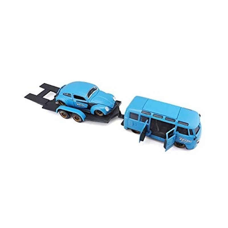 Miniatura Volkswagen Van Samba + Beetle 2