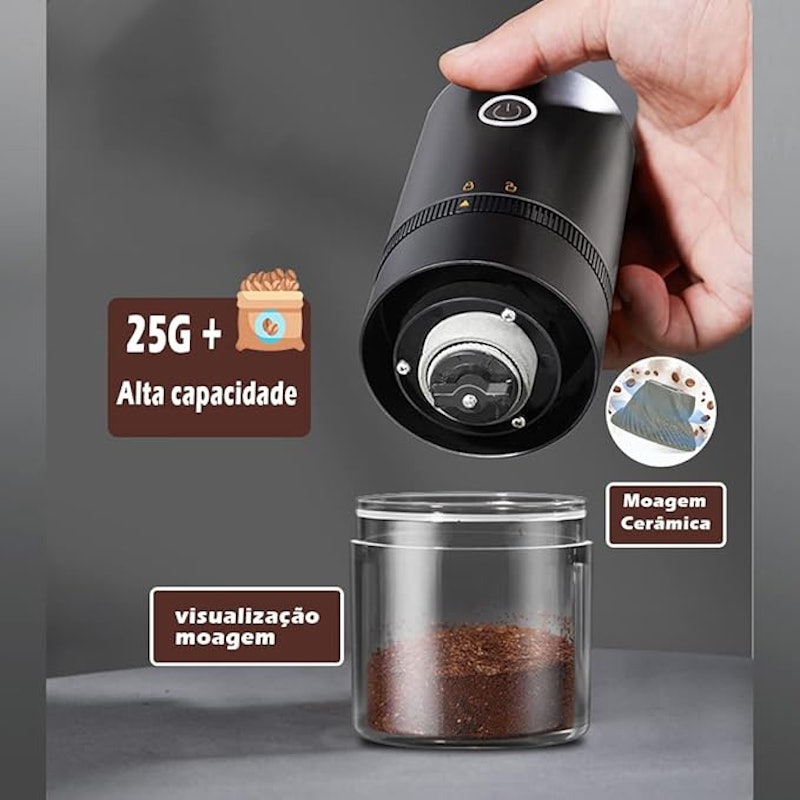 Moedor de Café Elétrico Portátil 5