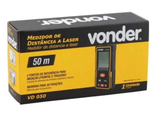 Medidor de Distância a Laser 50 m Vonder 5