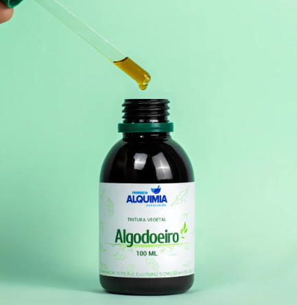 Tintura de Algodoeiro Aumento de Leite Materno 100 ml  4