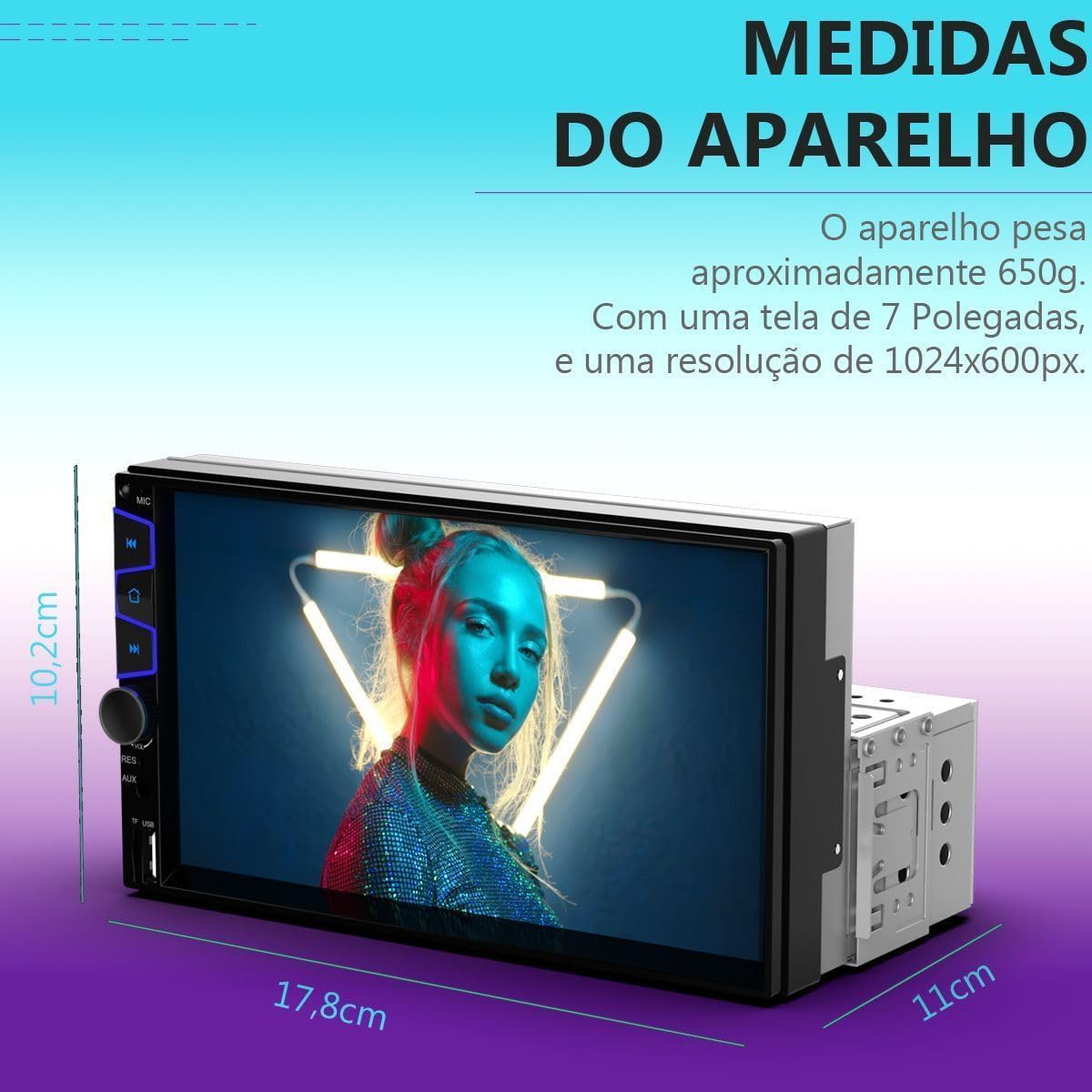Central Multimídia Mp5 5