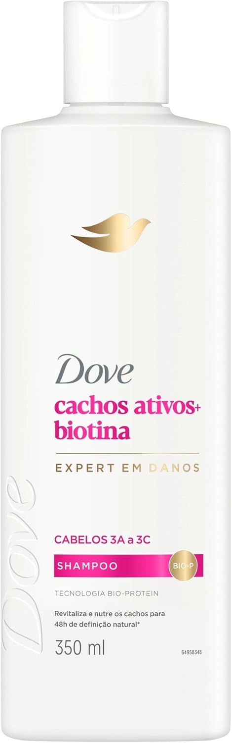  Shampoo Cachos Ativos + Biotina 1