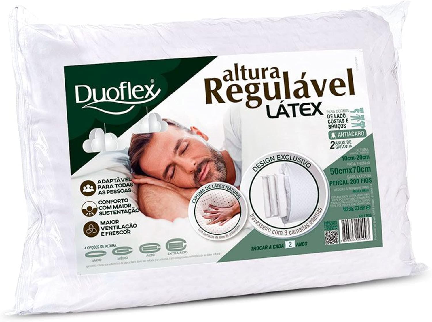 Altura Regulável Látex 1
