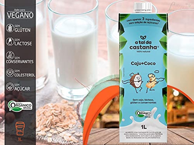 Leite de Coco Vegetal Caju e Coco 5