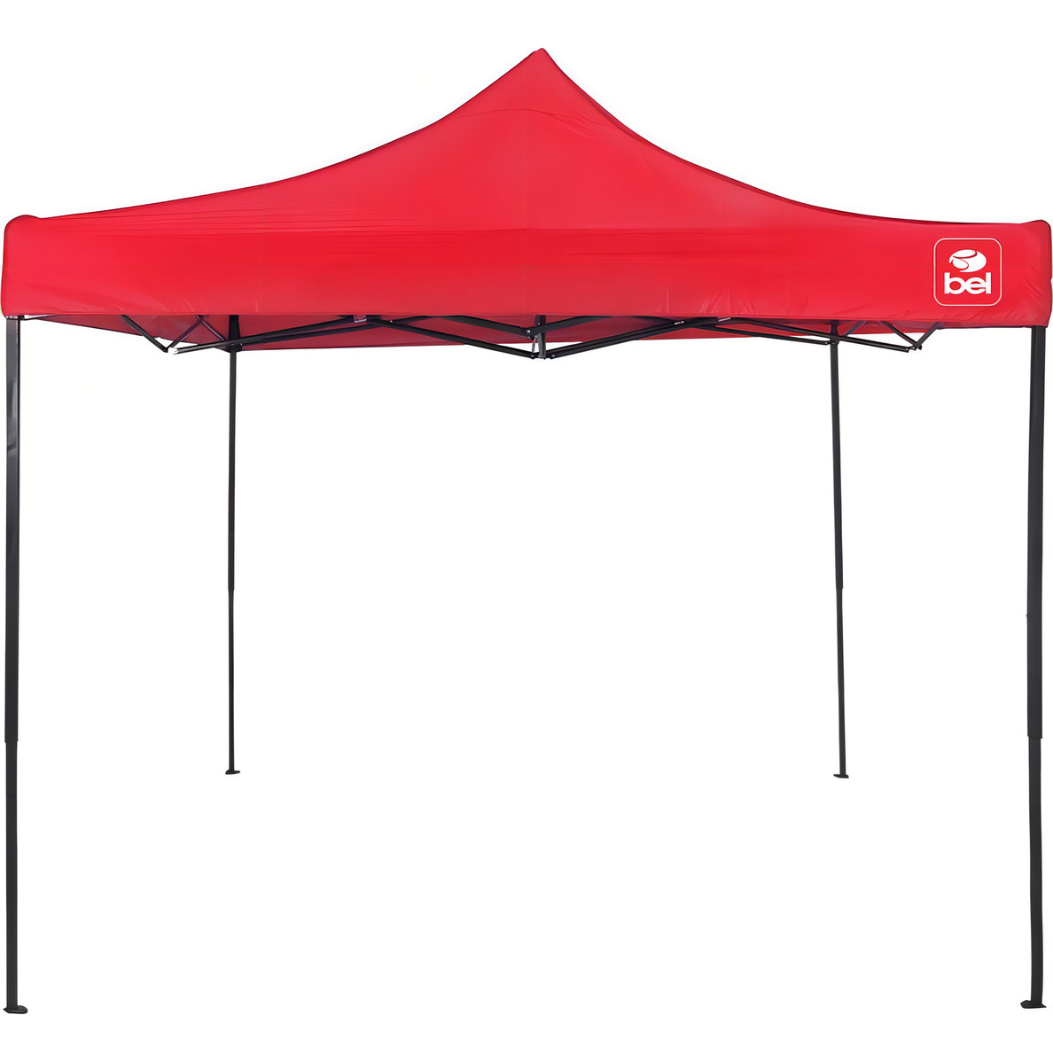 Tenda Gazebo Dobrável Pagoda 3 x 3 m Vermelha Bel 4