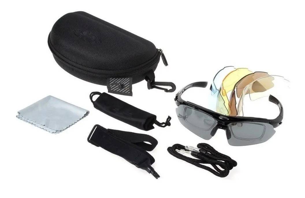 Óculos de Ciclismo Polarizado com 5 Lentes de Proteção 2