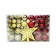 GENÉRICO Kit 100 Bolas de Natal Lisas, Foscas e Glitter + Ponteira 1