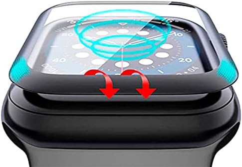 Kit 2x Películas 5D Bordas Anti Riscos Compatível com Apple Watch 4