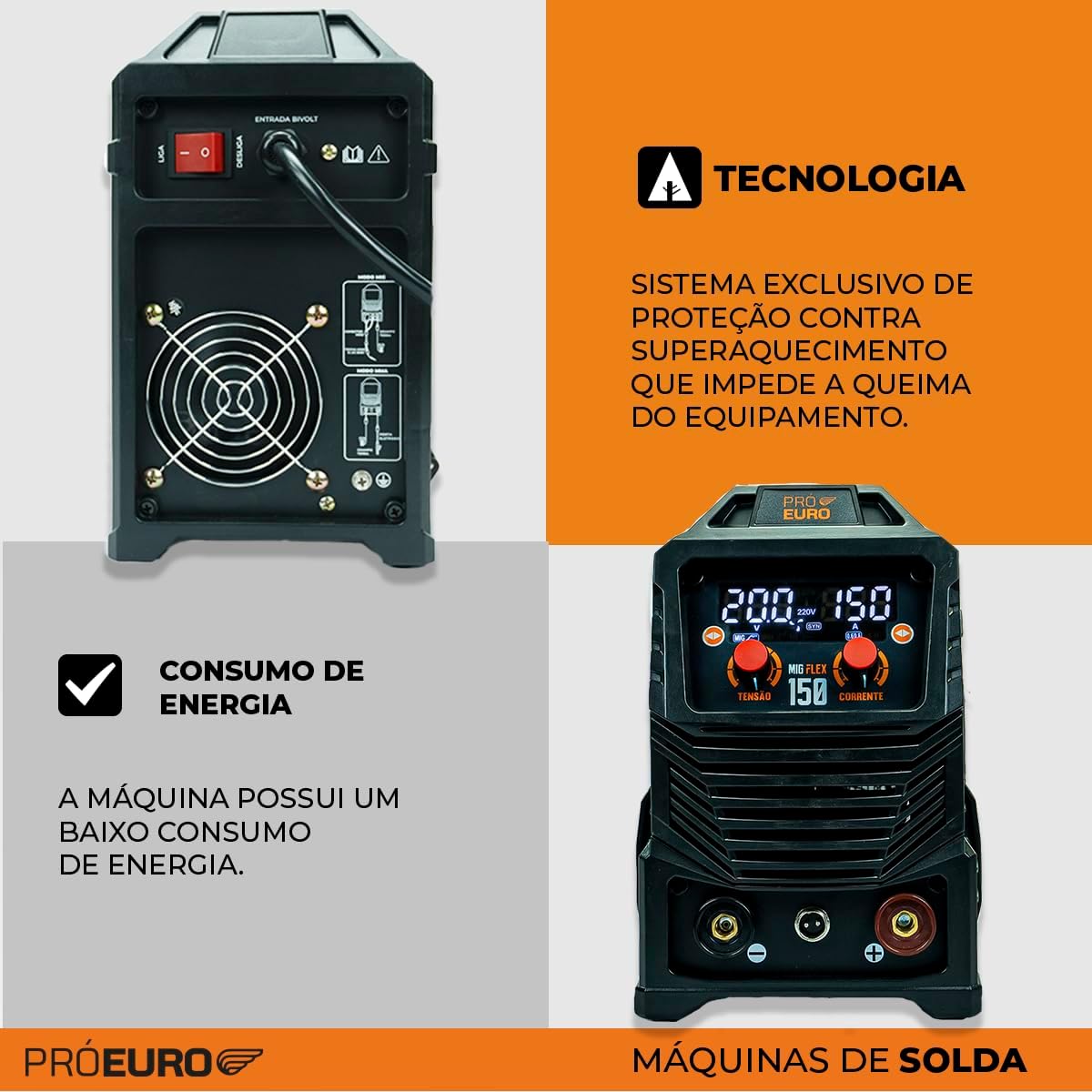 Máquina Solda Mig 150 Flex 4