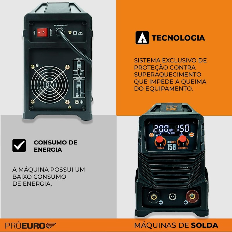 Máquina Solda Mig 150 Flex 4