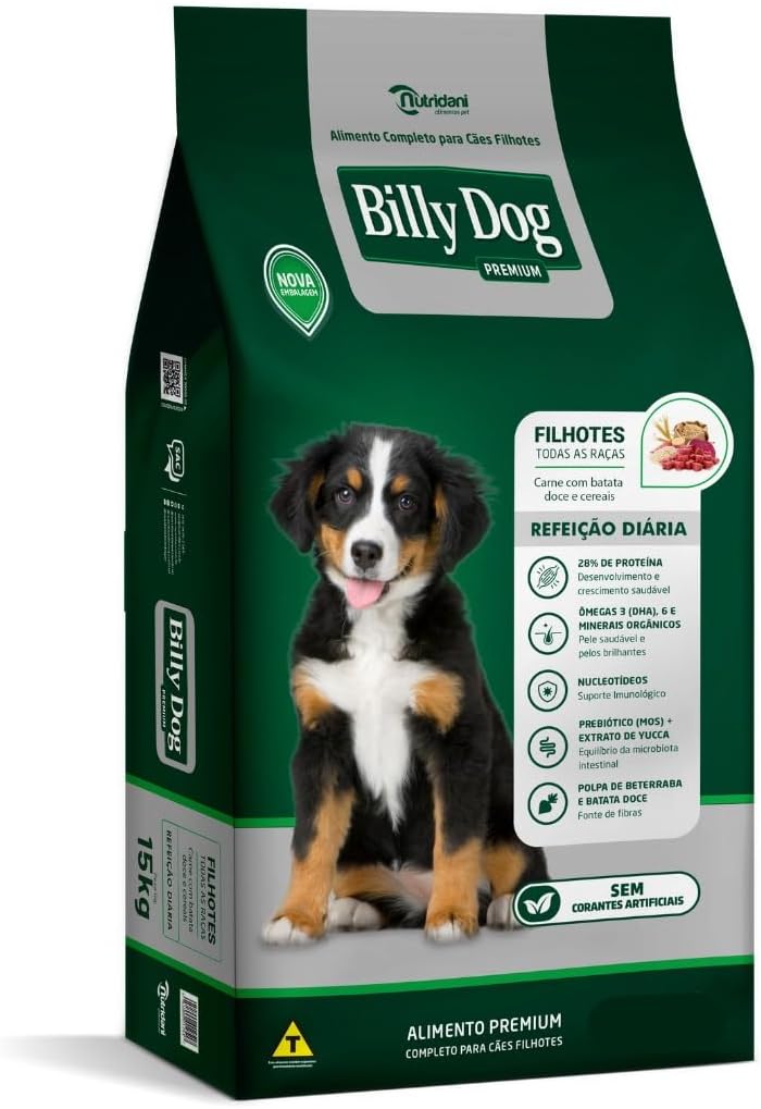 Ração Billy Dog Refeição Diária Filhotes 1