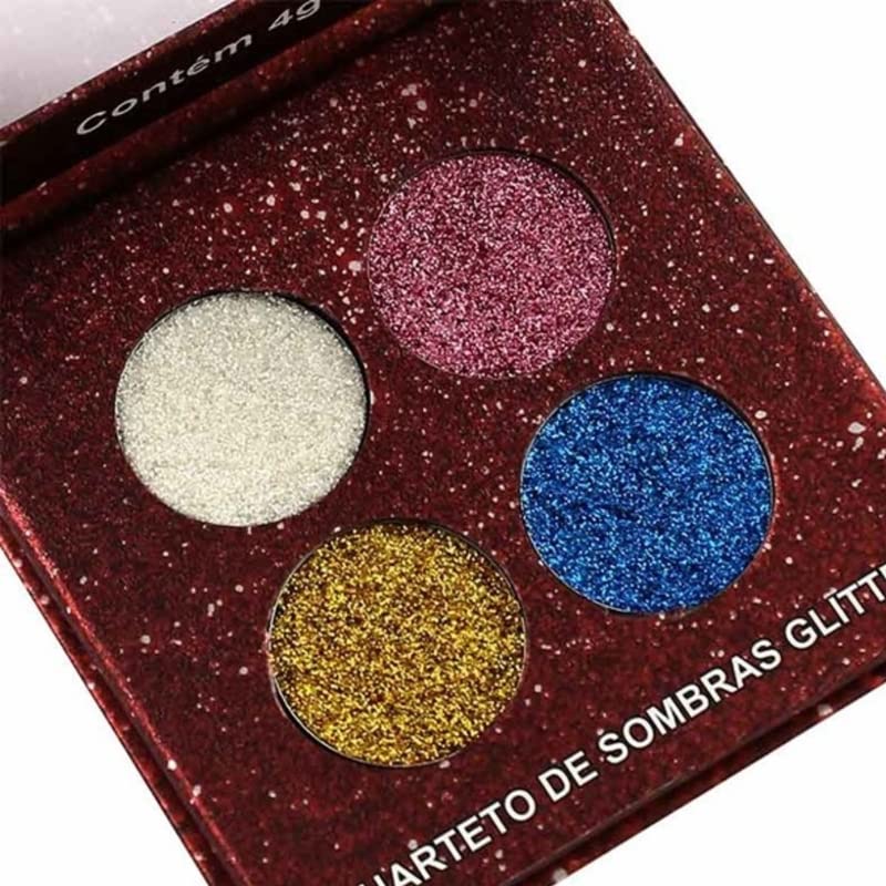 Quarteto de Sombra Glitter Ludurana 5