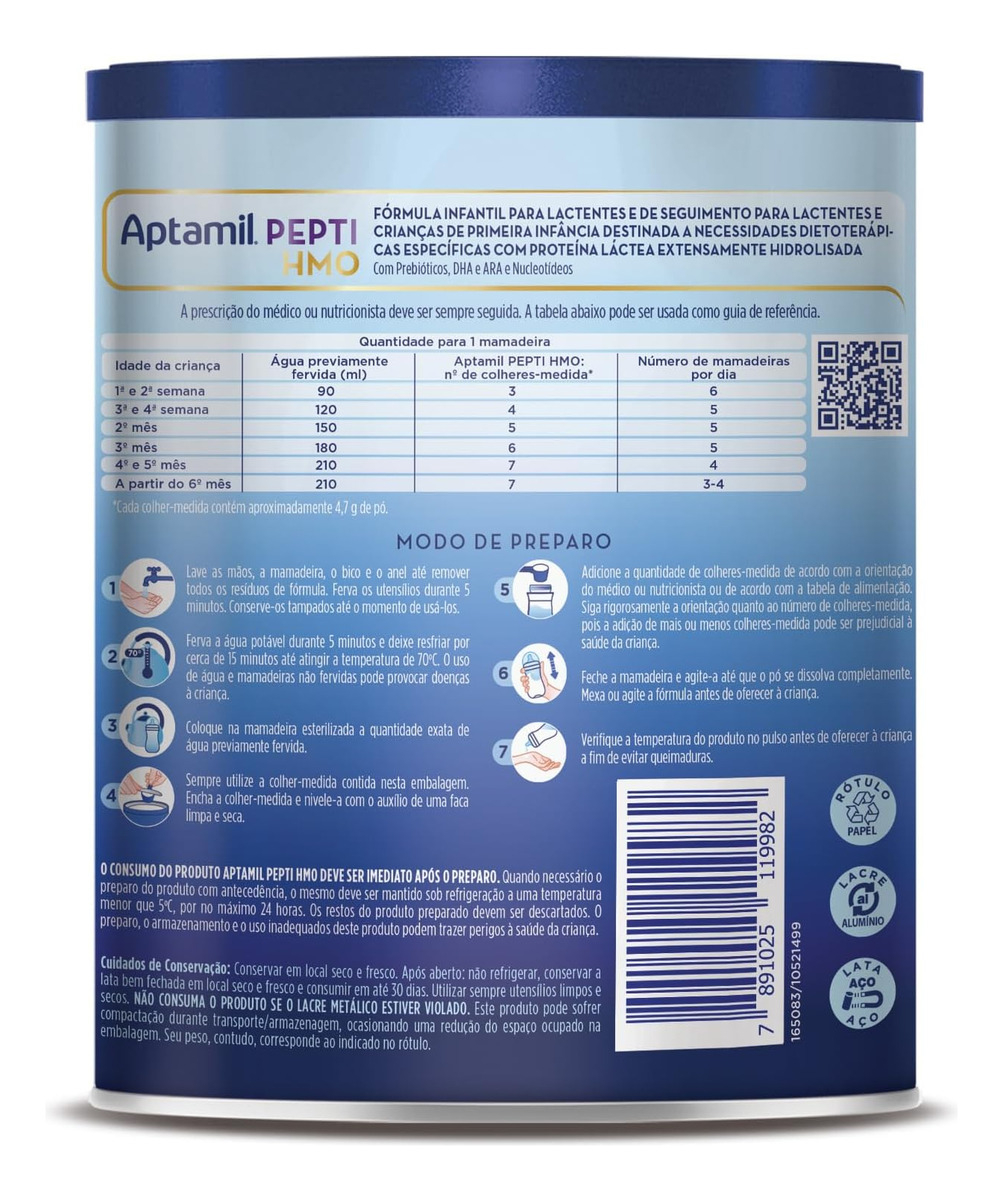 Fórmula Infantil: Aptamil Pepti 800 g - 0-3 anos 3