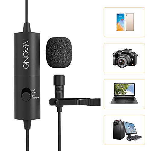 Microfone de Lapela Maono 2