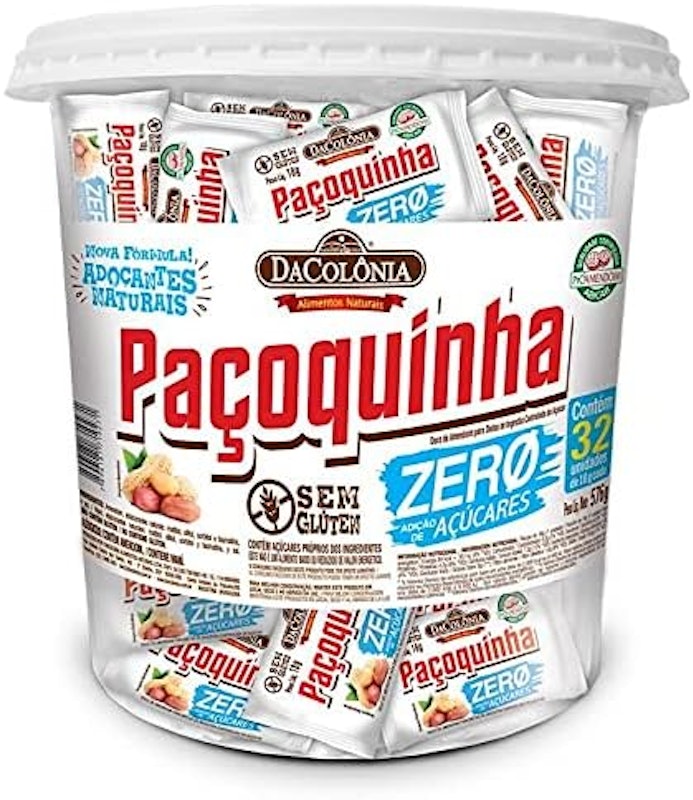 Paçoca Rolha Zero Açúcar DaColônia 1